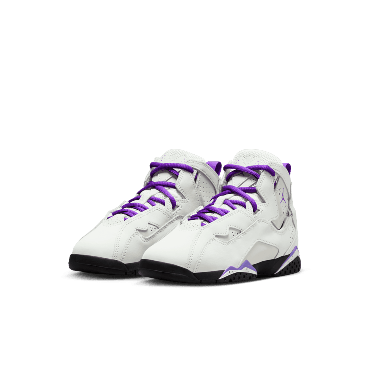 Jordan True Flight PS 'Base Grey Purple Venom' Angle 2