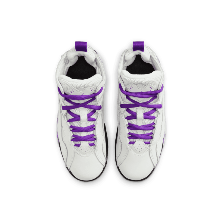 Jordan True Flight PS 'Base Grey Purple Venom' Angle 1