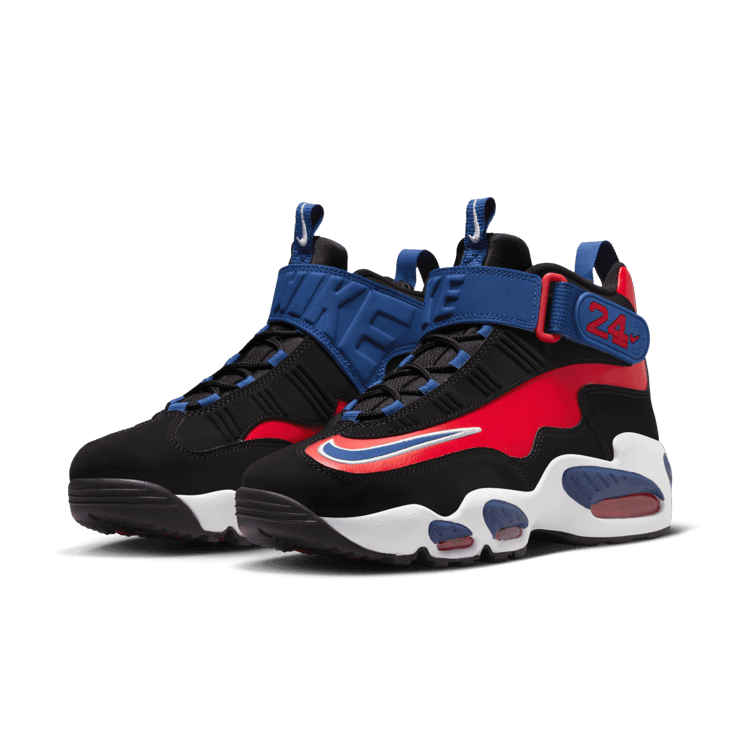 Nike Air Griffey Max 1 Black Royal Red Angle 2