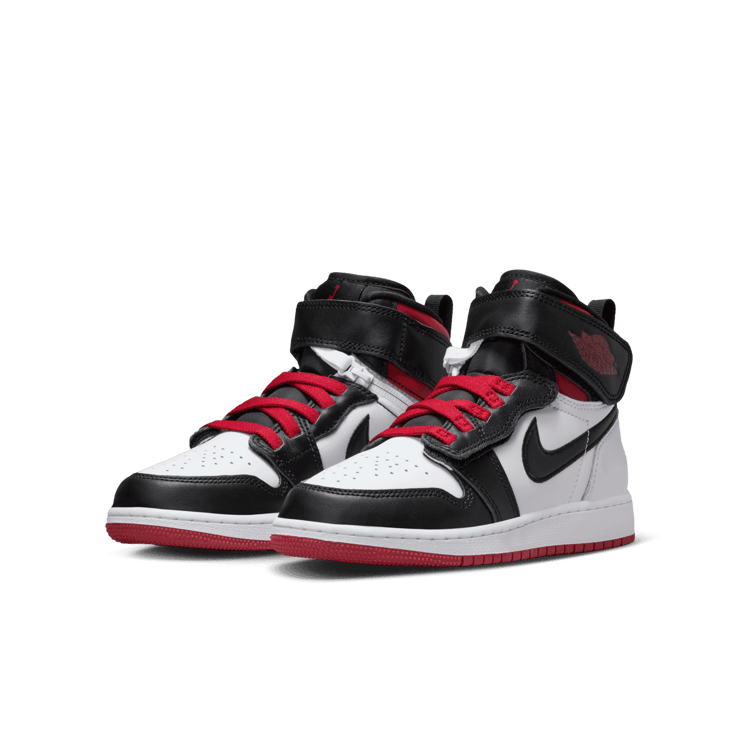 Air Jordan 1 High FlyEase GS 'Gym Red Black Toe' Angle 2