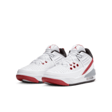 Jordan Max Aura 5 GS 'White Varsity Red' Angle 2
