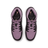 Air Jordan 1 Mid SE GS 'Black Sky J Mauve' Angle 1