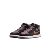 Air Jordan 1 Mid SE PS 'Black Sky J Mauve' Angle 2