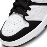 Jordan NU Retro 1 Low GS 'White Black' Angle 4