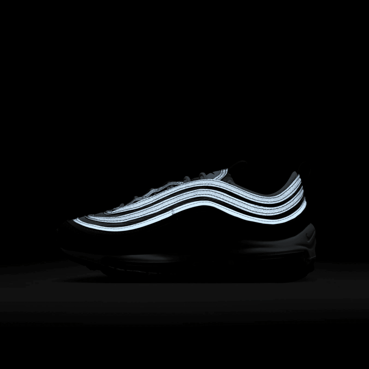 Nike Air Max 97 GS 'Black Iron Grey' Angle 9