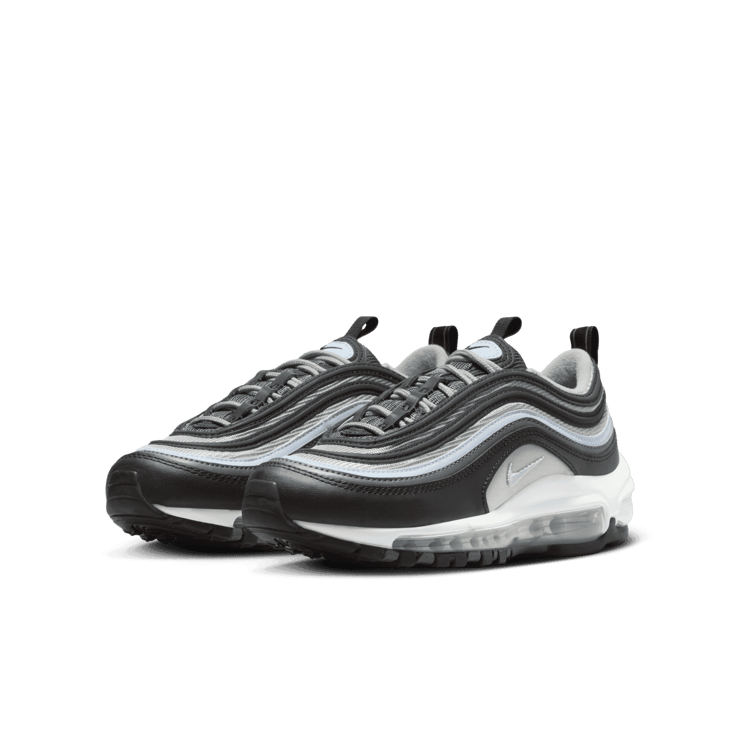 Nike Air Max 97 GS 'Black Iron Grey' Angle 2