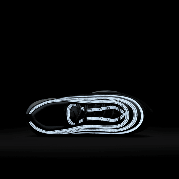 Nike Air Max 97 GS 'Black Iron Grey' Angle 6