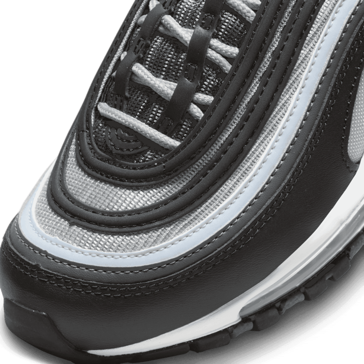 Nike Air Max 97 GS 'Black Iron Grey' Angle 4