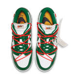 Nike Dunk Low Off-White Pine Green Angle 1