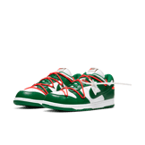 Nike Dunk Low Off-White Pine Green Angle 2