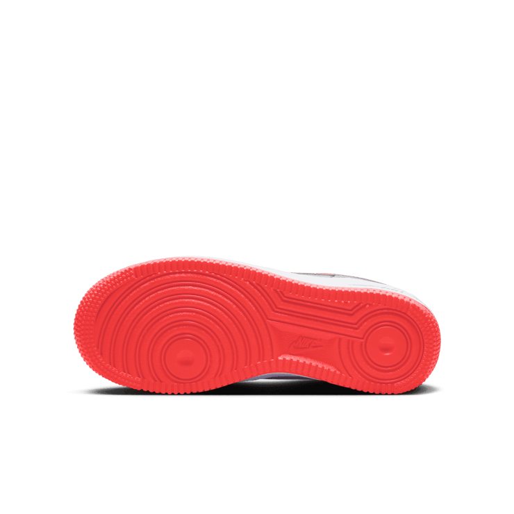Nike Air Force 1 GS 'Light Smoke Bright Crimson' Angle 0