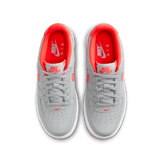Nike Air Force 1 GS 'Light Smoke Bright Crimson' Angle 1