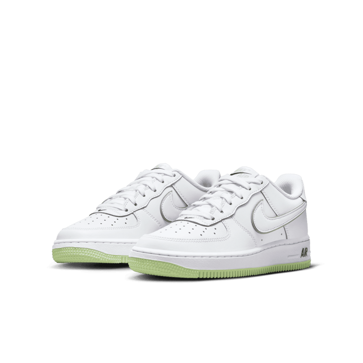 Nike Air Force 1 GS 'Honeydew' Angle 2