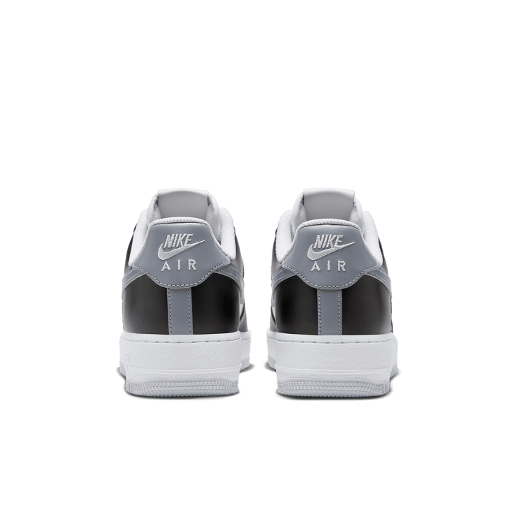 Air Force 1 Low Anniversary Edition White Grey Black Angle 3