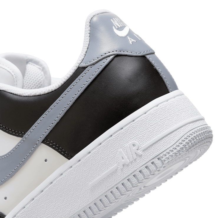 Air Force 1 Low Anniversary Edition White Grey Black Angle 5