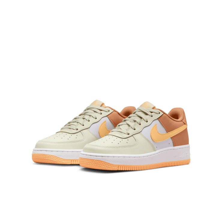 Nike Air Force 1 GS 'Sea Glass Amber Brown' Angle 0