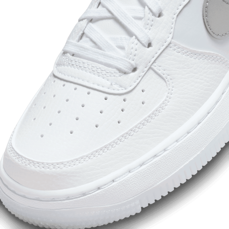 Nike Air Force 1 GS 'White Football Grey' Angle 4