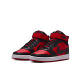 Nike Court Borough Mid 2 GS 'Black University Red' Angle 2