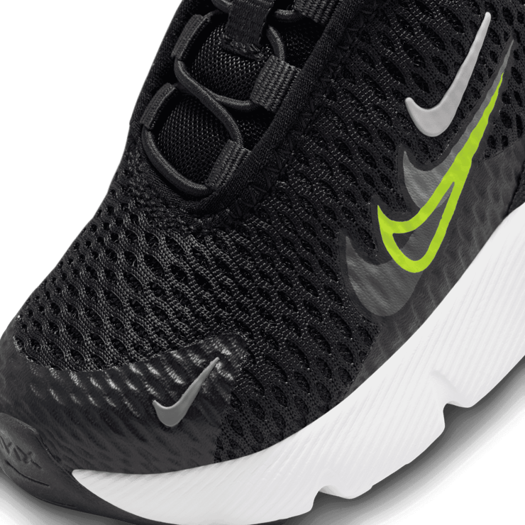 Nike Air Max 270 TD 'Multi-Swoosh - Black Volt' Angle 4