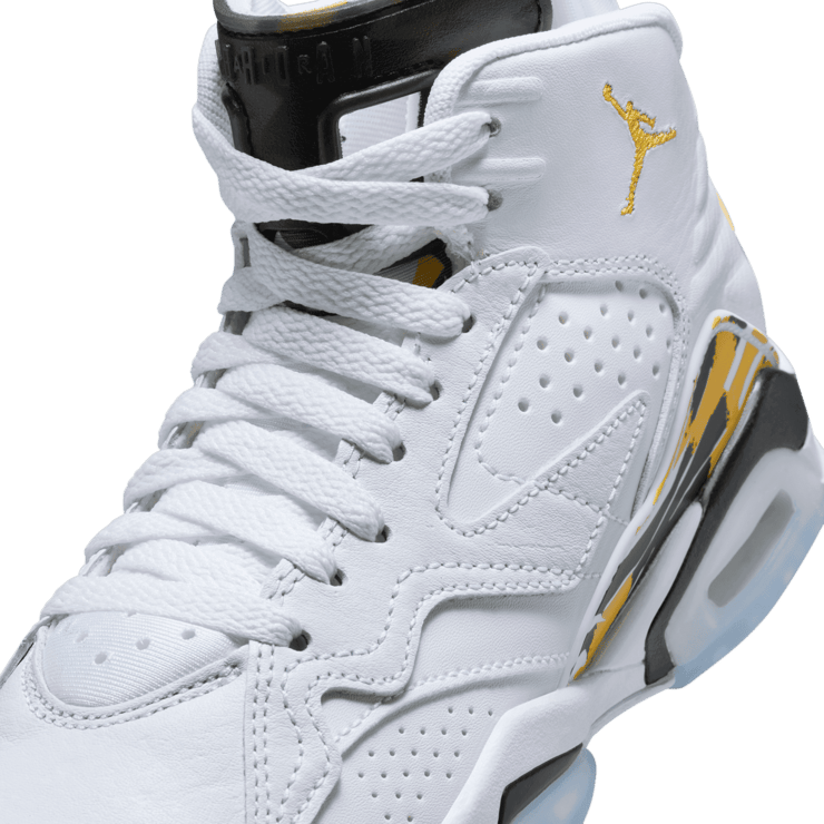 Nike Jordan MVP GS 'White Yellow Ochre' Angle 4