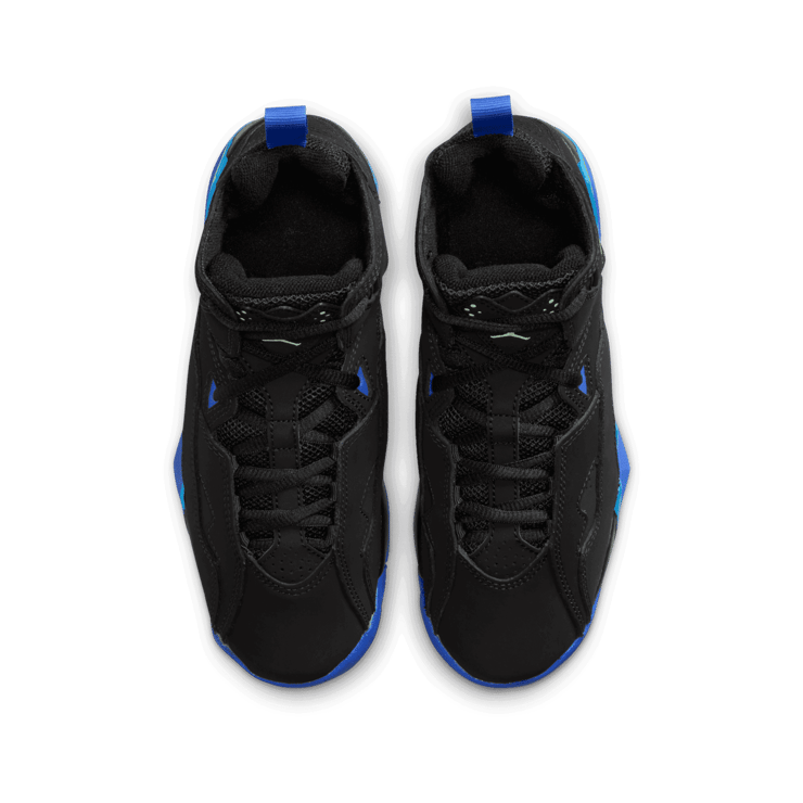 Jordan True Flight GS 'Black Hyper Royal' Angle 1