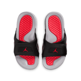 Jordan Hydro 4 Retro Slide GS 'Black Cement' Angle 2