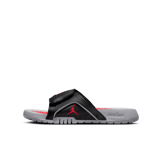 Jordan Hydro 4 Retro Slide GS 'Black Cement' Angle 0