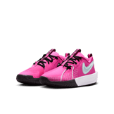 Nike Air Zoom GT Cut 3 GS 'Laser Fuchsia' Angle 2