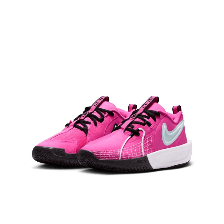 Nike Air Zoom GT Cut 3 GS 'Laser Fuchsia' Angle 2