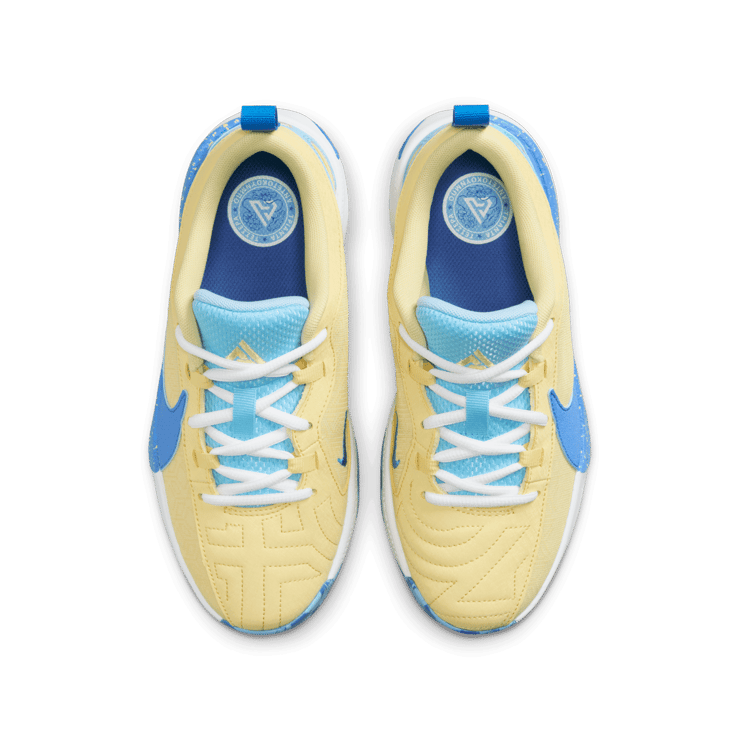 Nike Zoom Freak 5 GS 'Canary Yellow' Angle 1