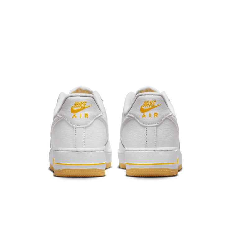 Nike Air Force 1 Low White Yellow Gum Angle 3