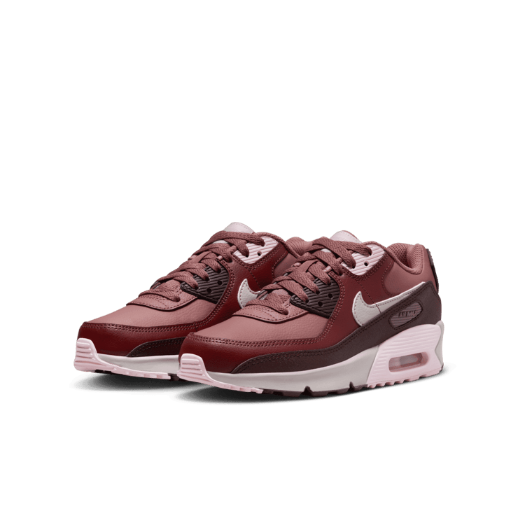 Nike Air Max 90 Leather GS 'Smokey Mauve Earth' Angle 2