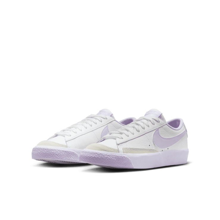 Nike Blazer Low '77 GS 'White Lilac Bloom' Angle 2
