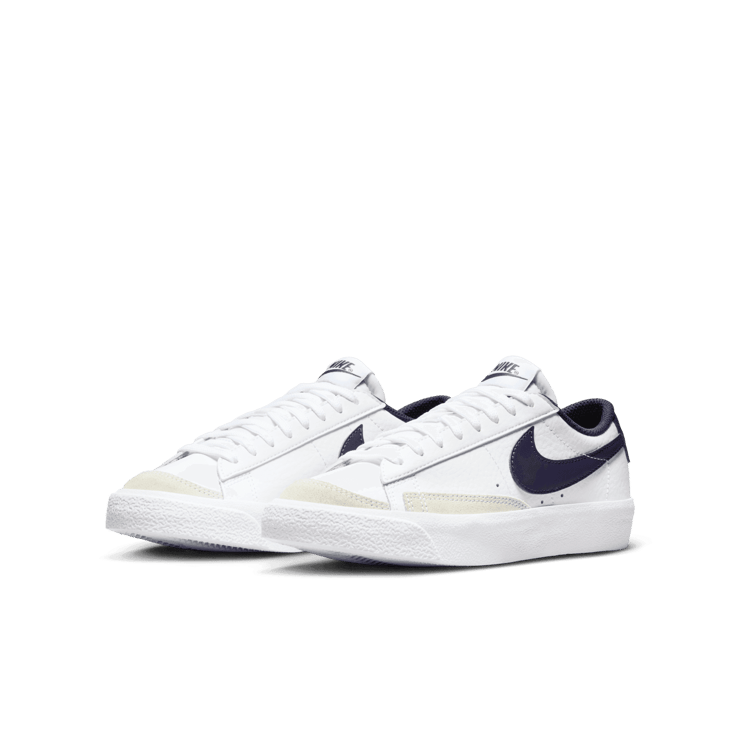 Nike Blazer Low '77 GS 'White Midnight Navy' Angle 2