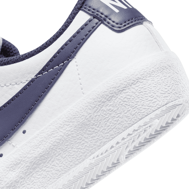 Nike Blazer Low '77 GS 'White Midnight Navy' Angle 5