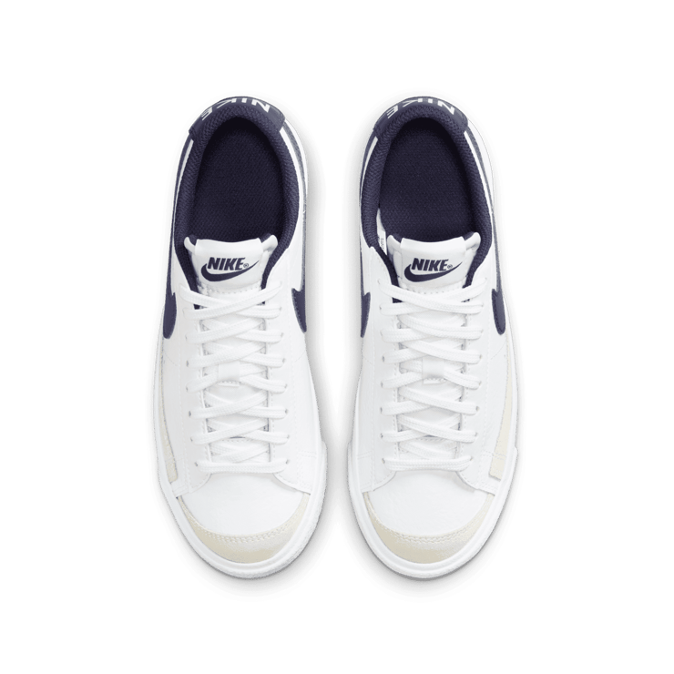 Nike Blazer Low '77 GS 'White Midnight Navy' Angle 1
