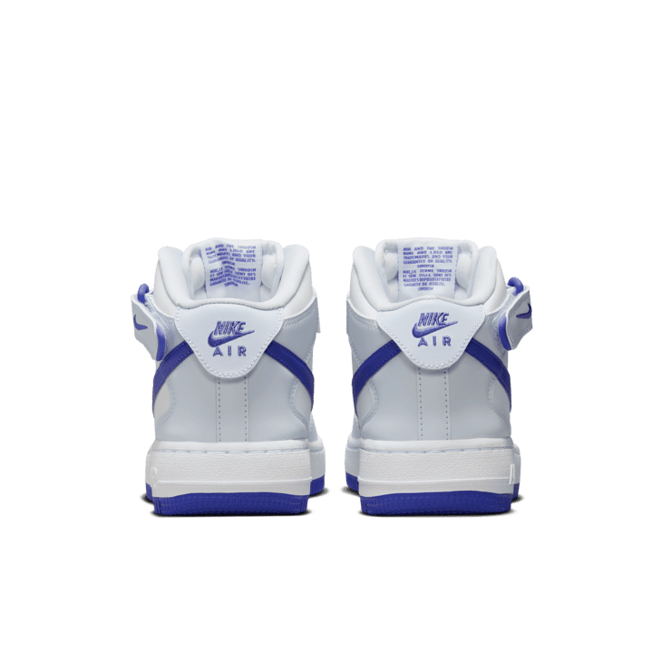 Nike Air Force 1 Mid EasyOn SE GS 'Football Grey Persian Violet' Angle 2
