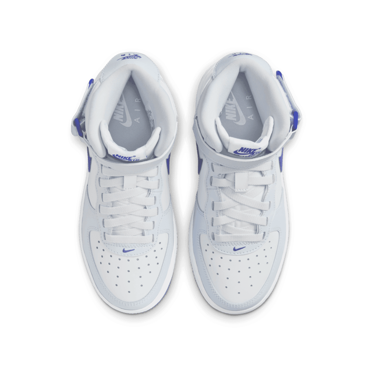 Nike Air Force 1 Mid EasyOn SE GS 'Football Grey Persian Violet' Angle 0