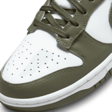Nike Dunk Low Medium Olive (W) Angle 4
