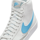 Nike Blazer Mid '77 GS 'Summit White Aquarius Blue' Angle 4