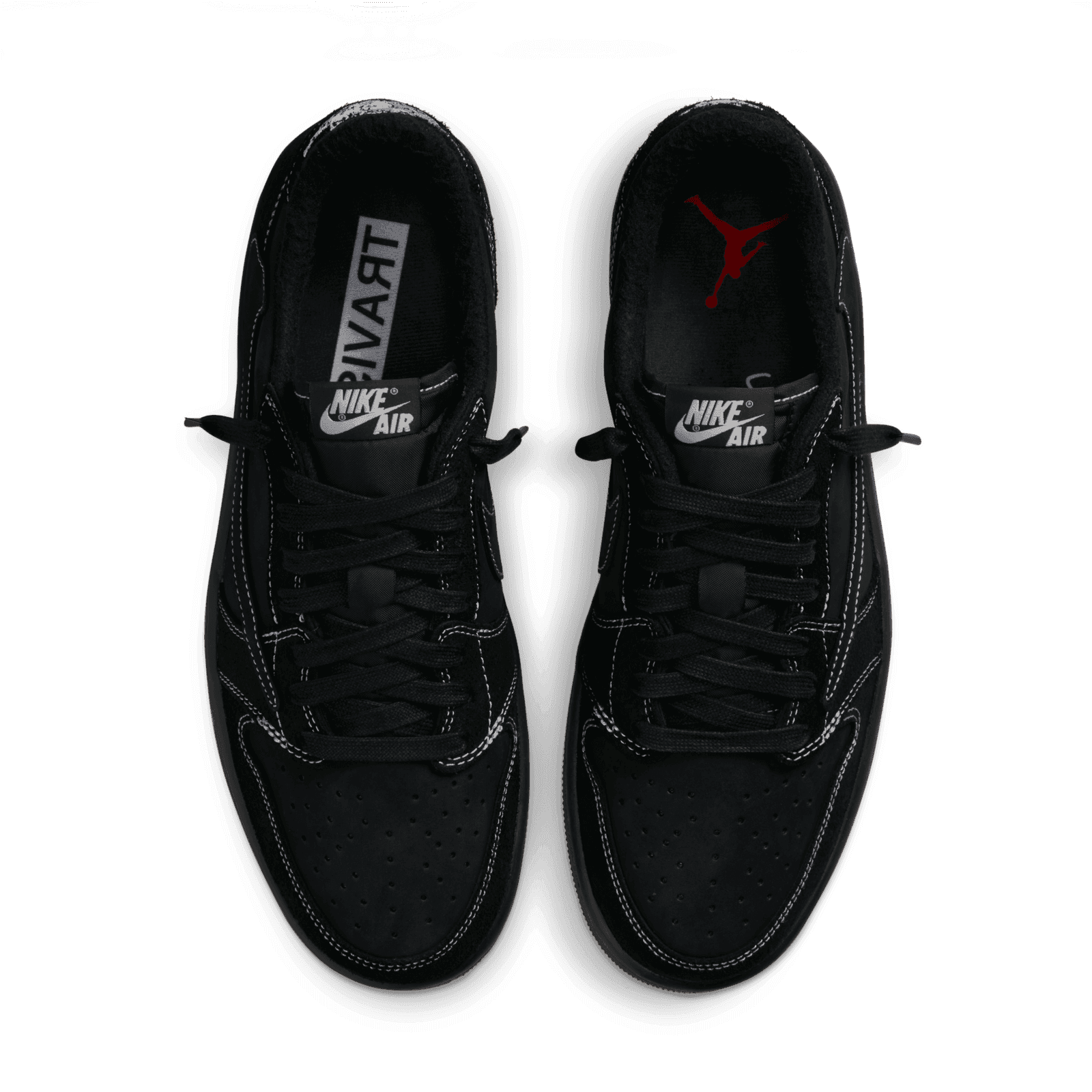 travis scott air force 1 black