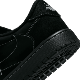 Jordan 1 Low Travis Scott Black Phantom Angle 5