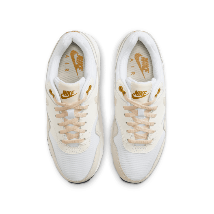 Nike Air Max 1 GS 'White Bronzine' Angle 1