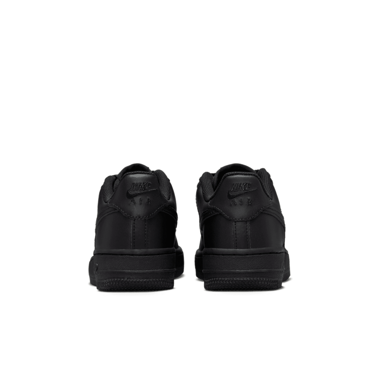 Nike Air Force 1 LE GS 'Triple Black' Angle 3