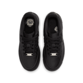 Nike Air Force 1 LE GS 'Triple Black' Angle 1