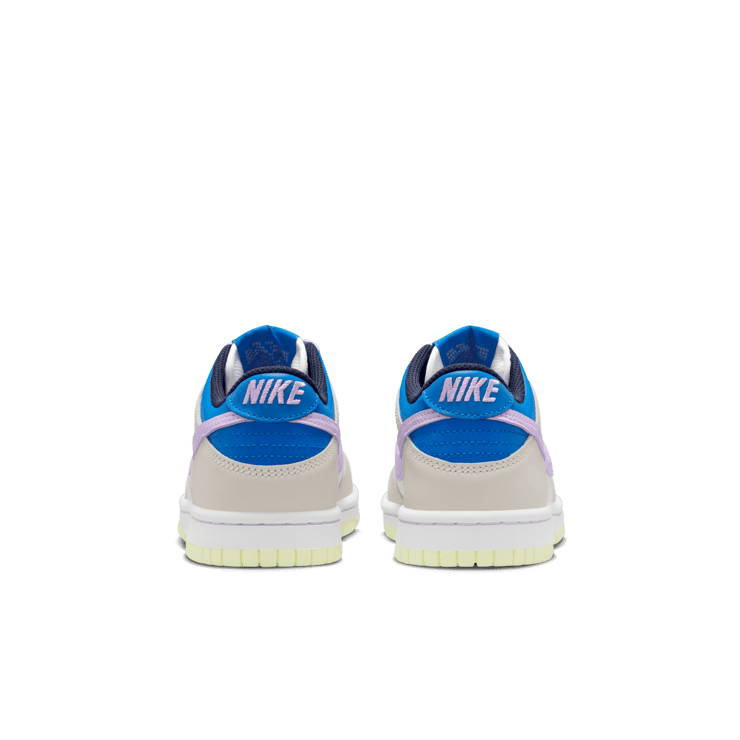 Nike Dunk Low GS 'Khaki Blue Pink' Angle 2