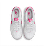 Nike Air Force 1 GS 'White Laser Fuchsia' Angle 1