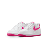 Nike Air Force 1 GS 'White Laser Fuchsia' Angle 2