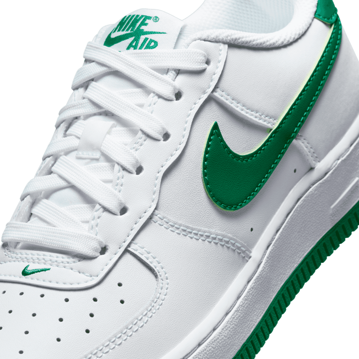 Nike Air Force 1 GS 'White Malachite' Angle 4
