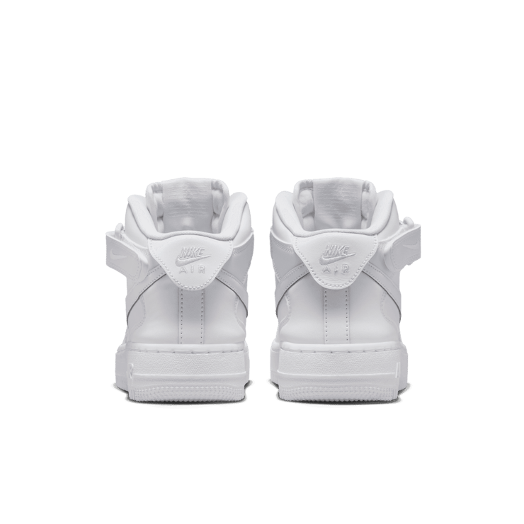 Nike Air Force 1 Mid EasyOn SE GS 'Triple White' Angle 3